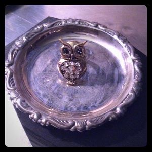 Gold Owl Ring